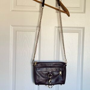 Rebecca Minkoff Mini M.A.C Purple Leather